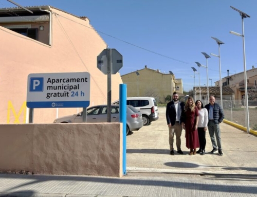 El Ayuntamiento habilita un nuevo aparcamiento de 22 plazas en la zona centro de Es Pla de na Tesa