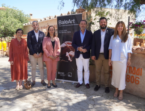 El Govern presenta la Fira BaleArt en una emblemàtica olleria de Pòrtol