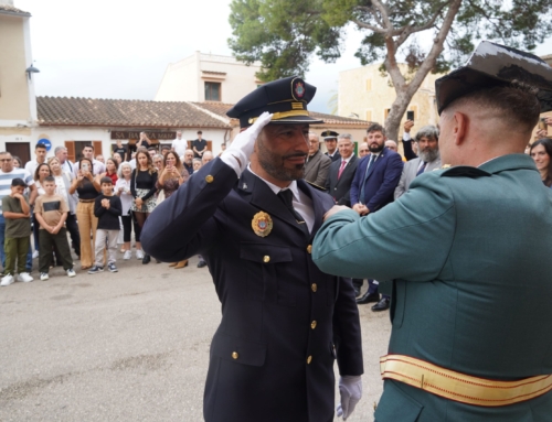 La Guàrdia Civil distingeix l’inspector en cap de la Policia Local de Marratxí amb la Medalla al Mèrit Policial